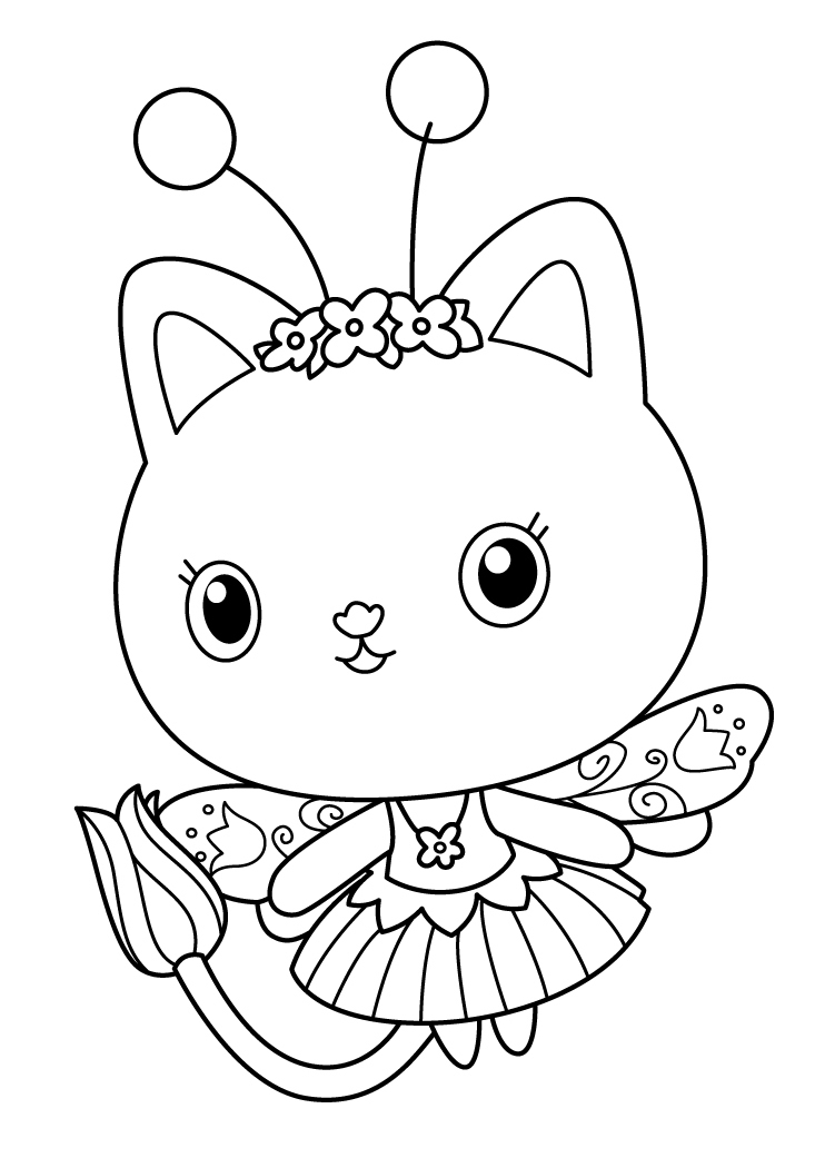 Encantadora Gatinha Fada