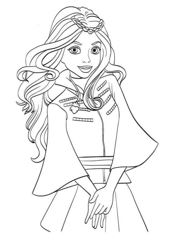 Encantadora Heroína de Descendentes 4