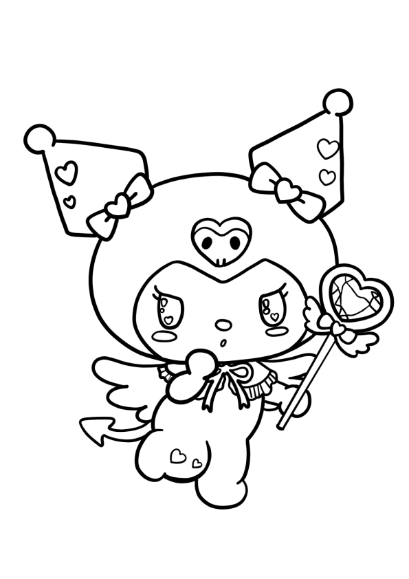 Encantadora Kuromi Mágica