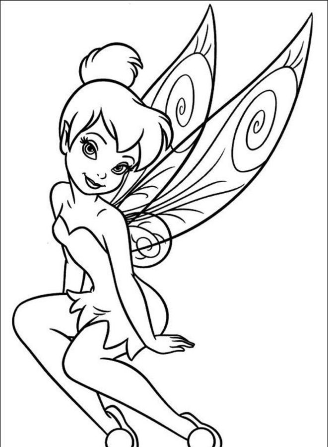 Encante-se ao Colorir a Fada Disney