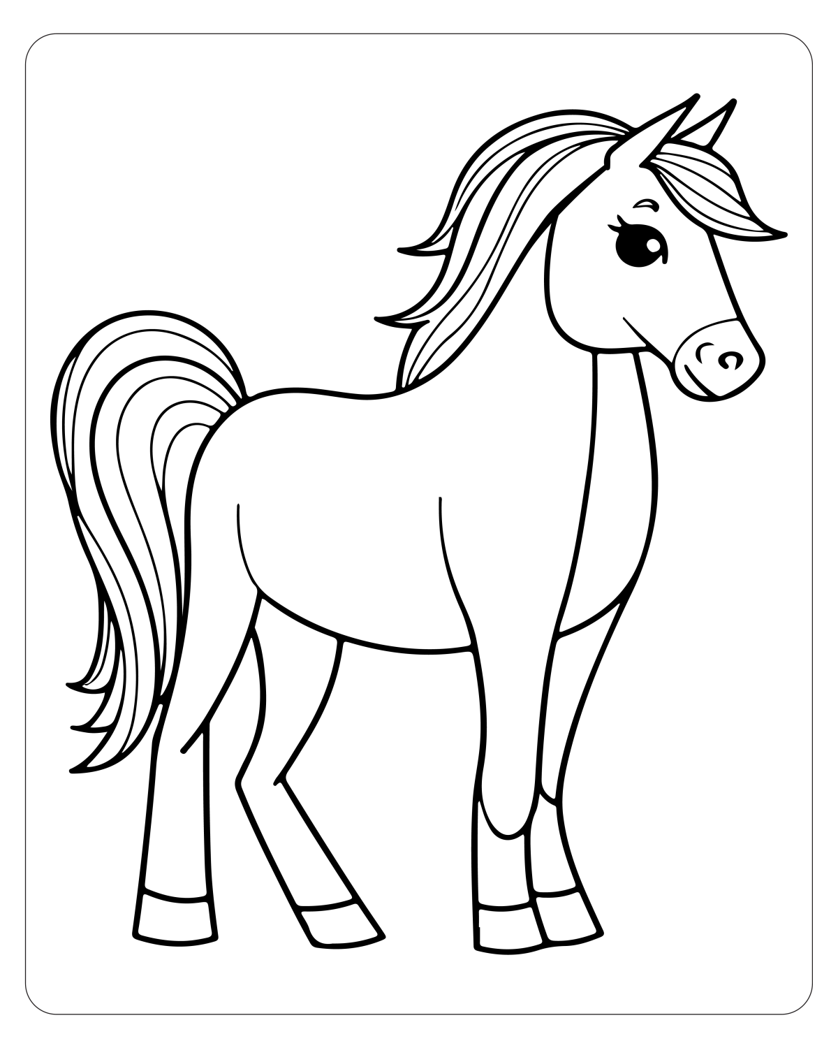 Encante-se com este Cavalo Místico