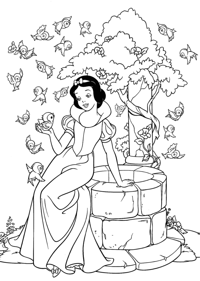 Encanto de Branca de Neve no Poço dos Desejos