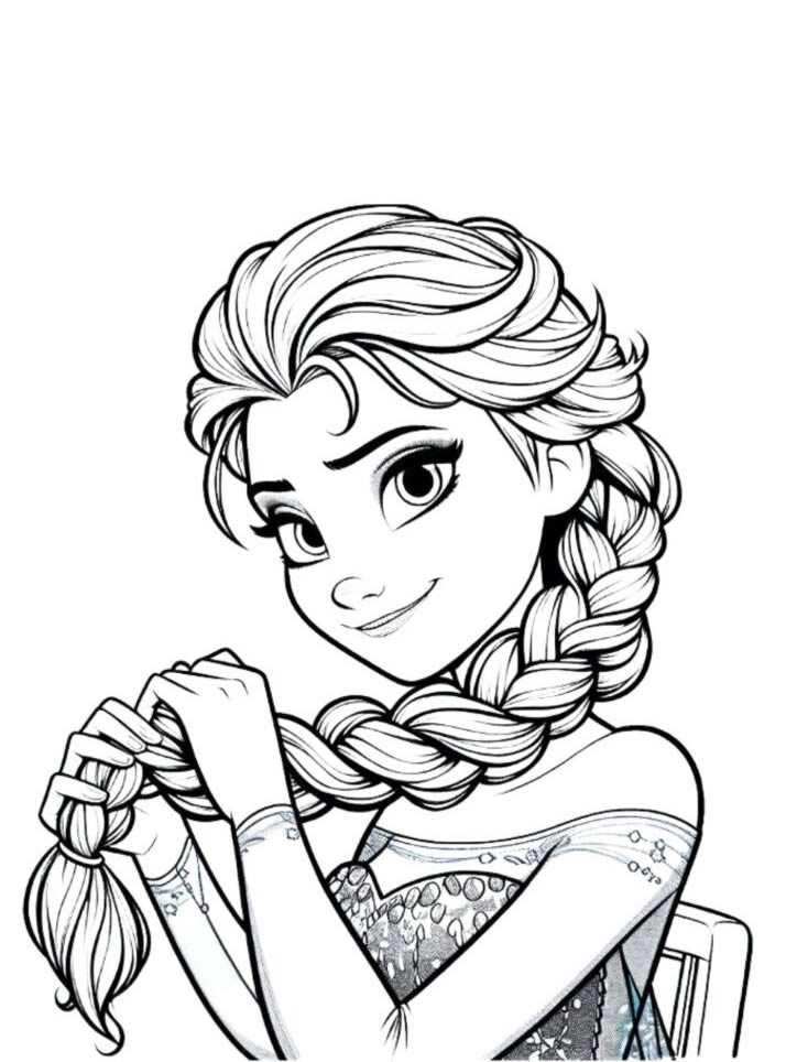 Encanto Congelante: A Trança de Elsa