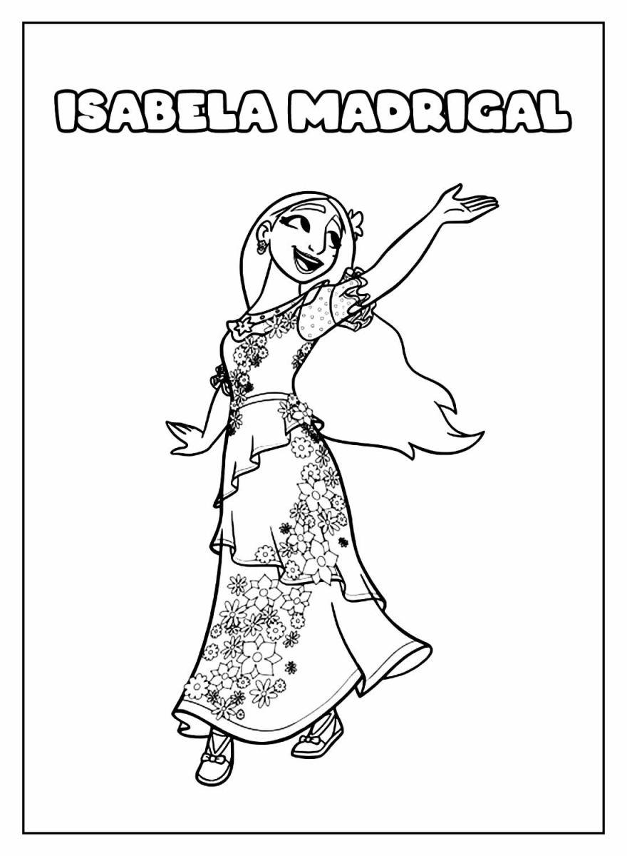 Encanto: Dê Vida a Isabela Madrigal