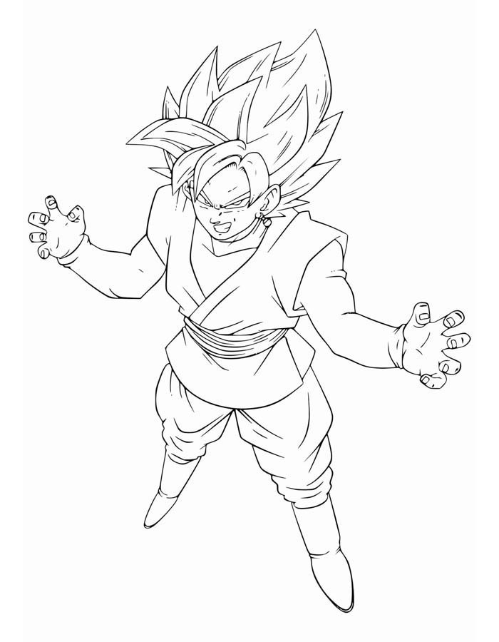 Encarnação do Poder: Goku em Ação