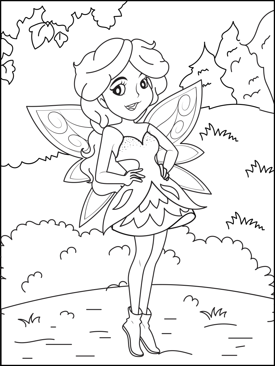 Enchanted Fairy in a Mystical Forest