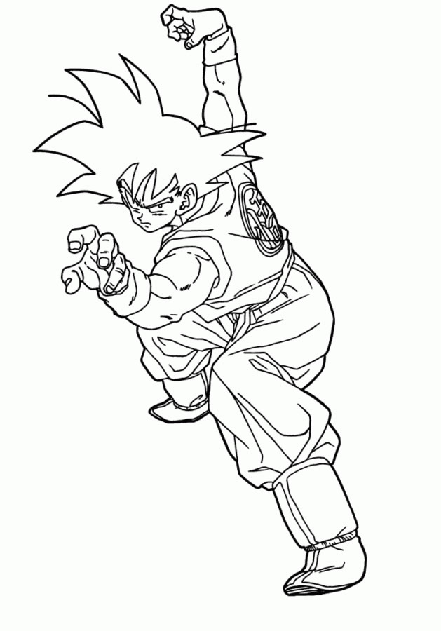 Energia Explosiva de Goku em Ação