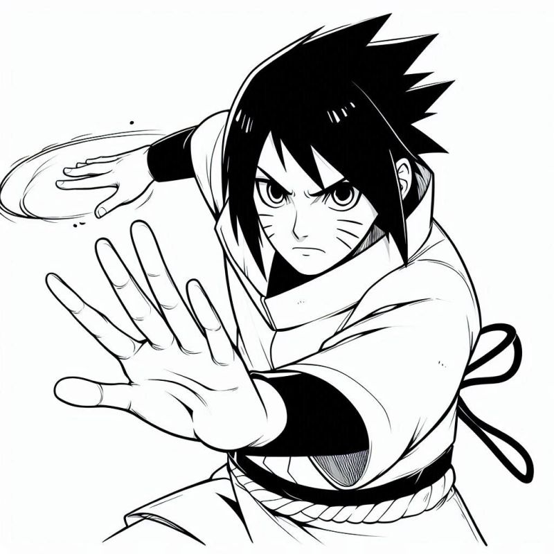 Energia Ninja com Sasuke Uchiha