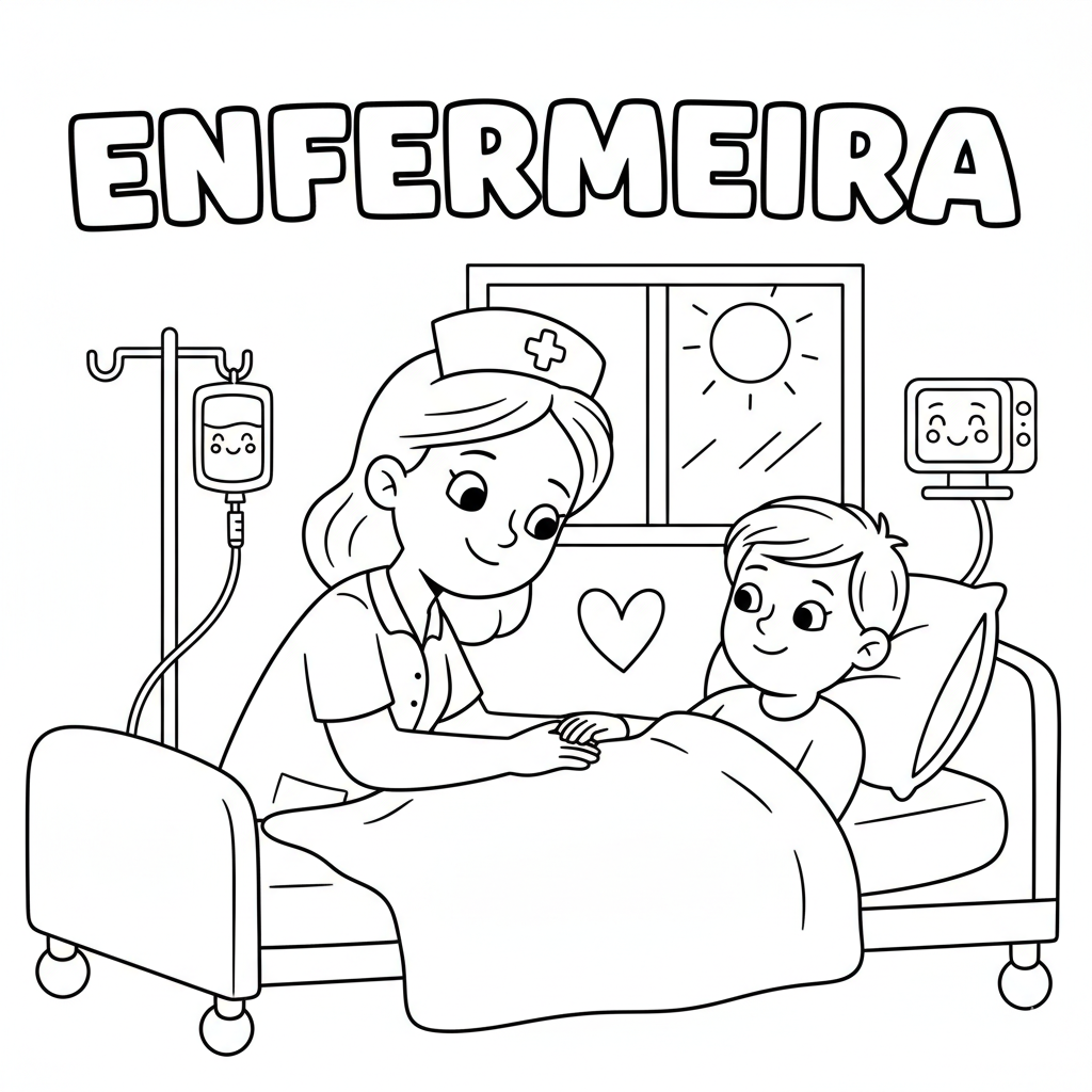 Cuidando com Amor: A Enfermeira e seu Paciente