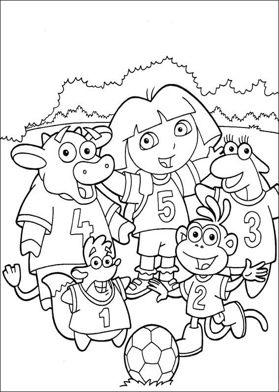 A Equipe de Futebol de Dora Aventura