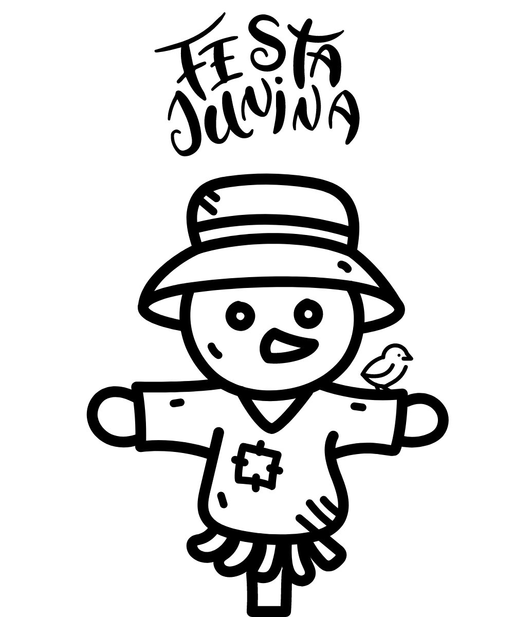 Espantalho da Festa Junina