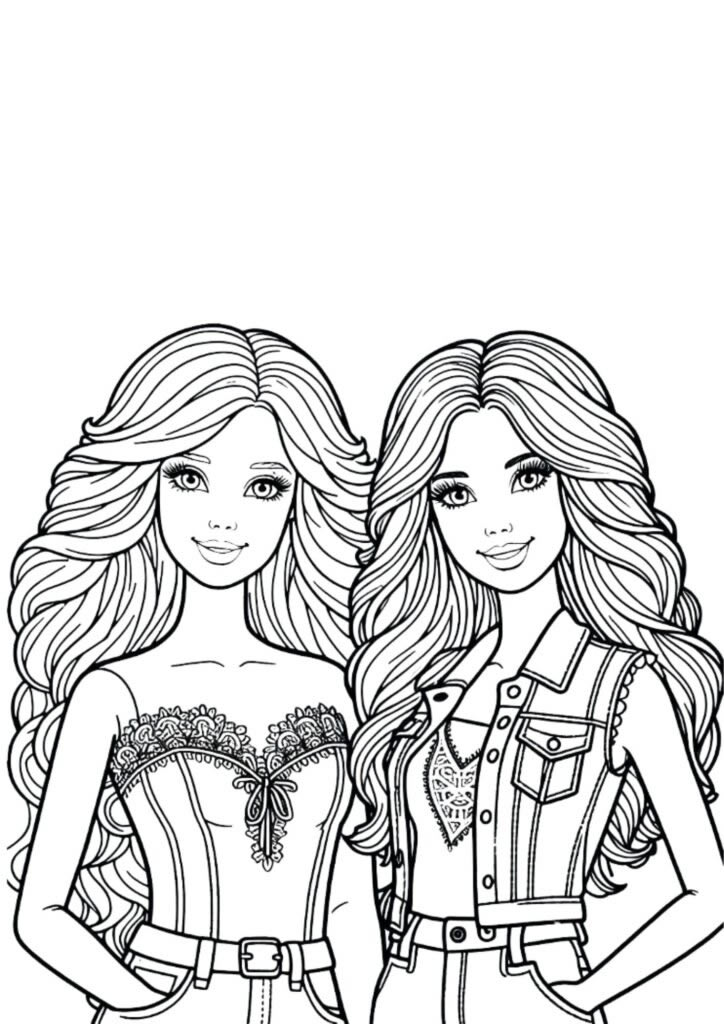 Estilo Glamouroso das Amigas Fashionistas