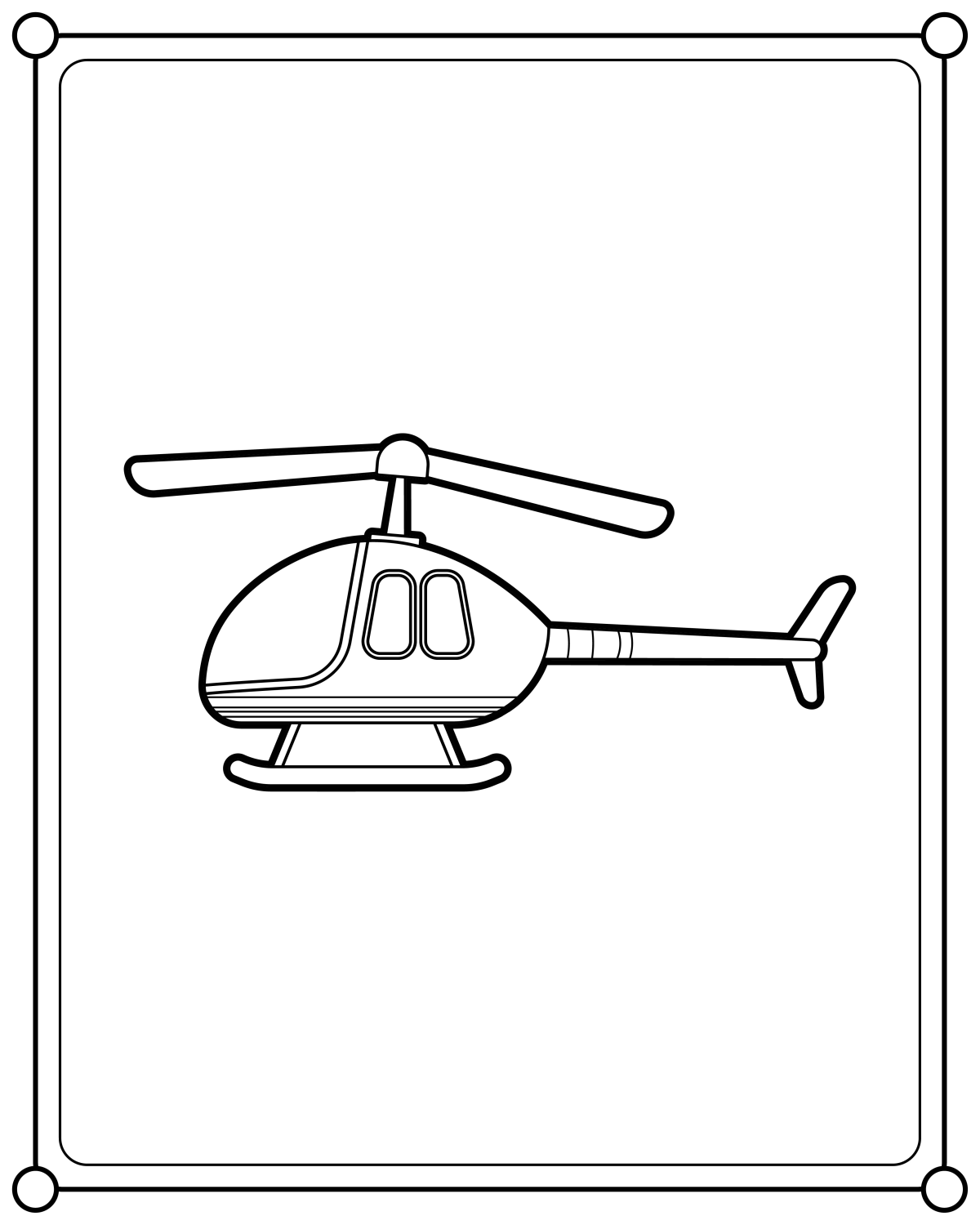 Exploração Aérea: Colorindo o Helicóptero