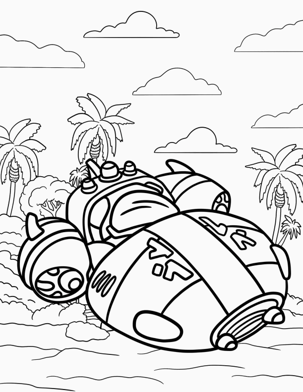 Exploração de Verão com uma Nave Icônica