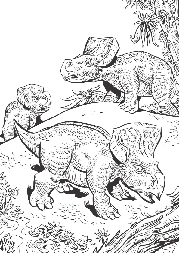 Exploradores Pré-históricos: Aventuras dos Triceratops