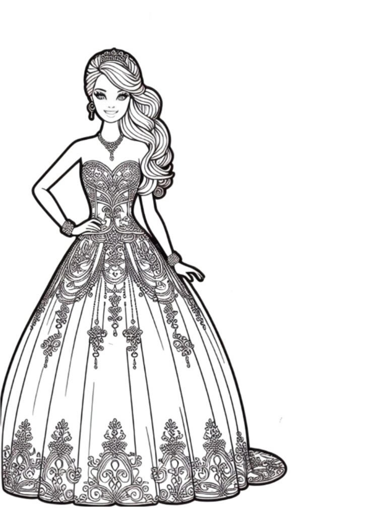 Explorando a Beleza da Princesa Barbie