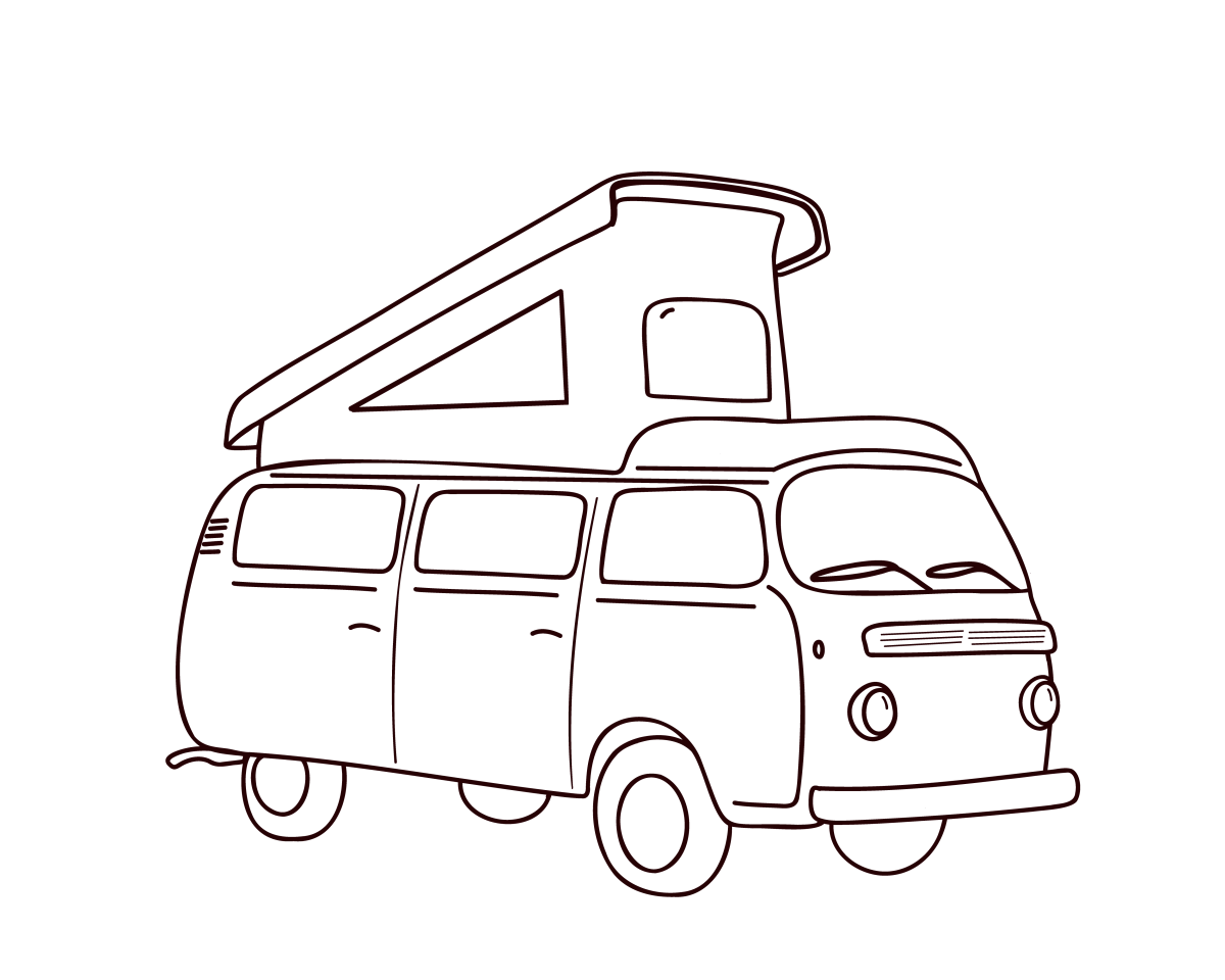 Explorando Aventuras na Kombi Clássica