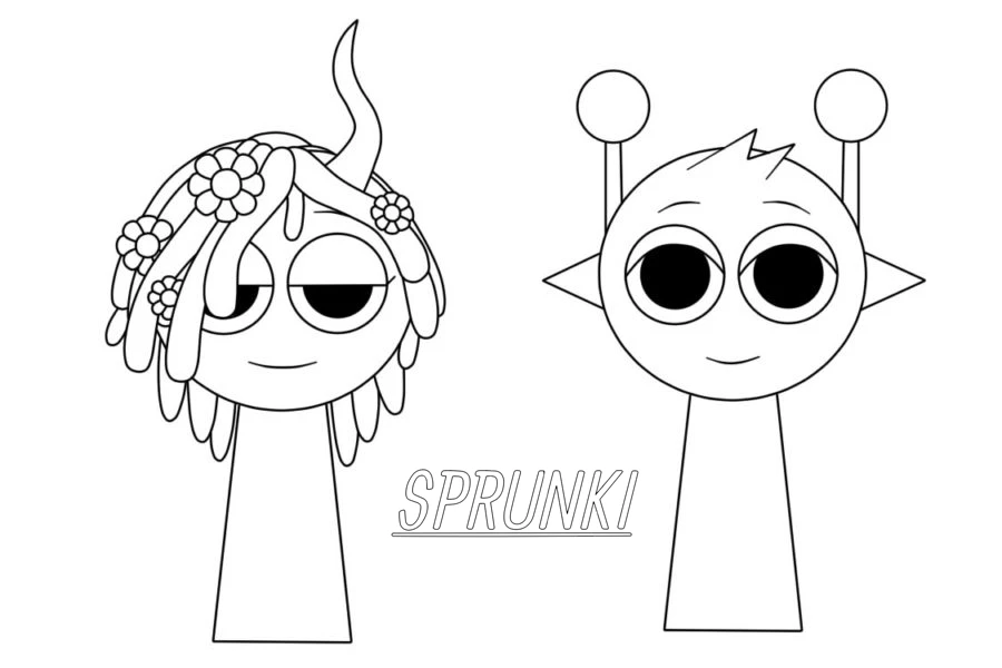 Explorando o Mundo de Sprunki: Dois Amigos Alienígenas