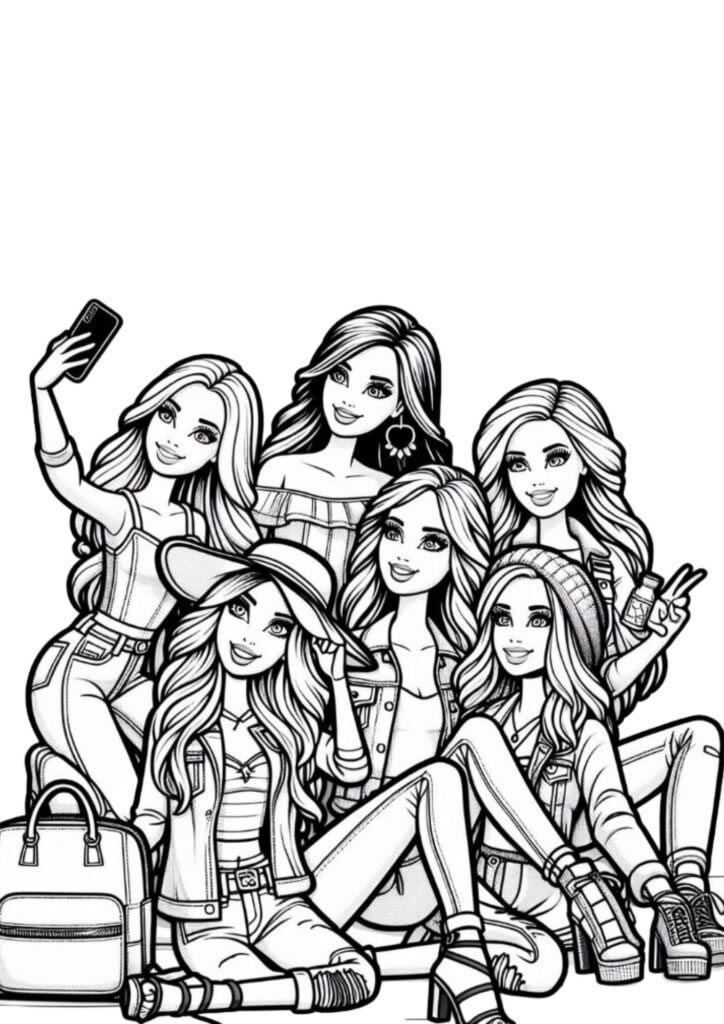 Explorando o Mundo com Barbie e suas Amigas