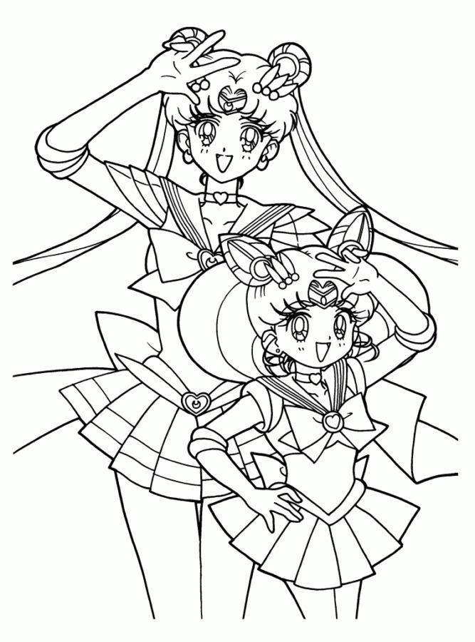 Explore a Magia com Sailor Moon e Chibi Moon