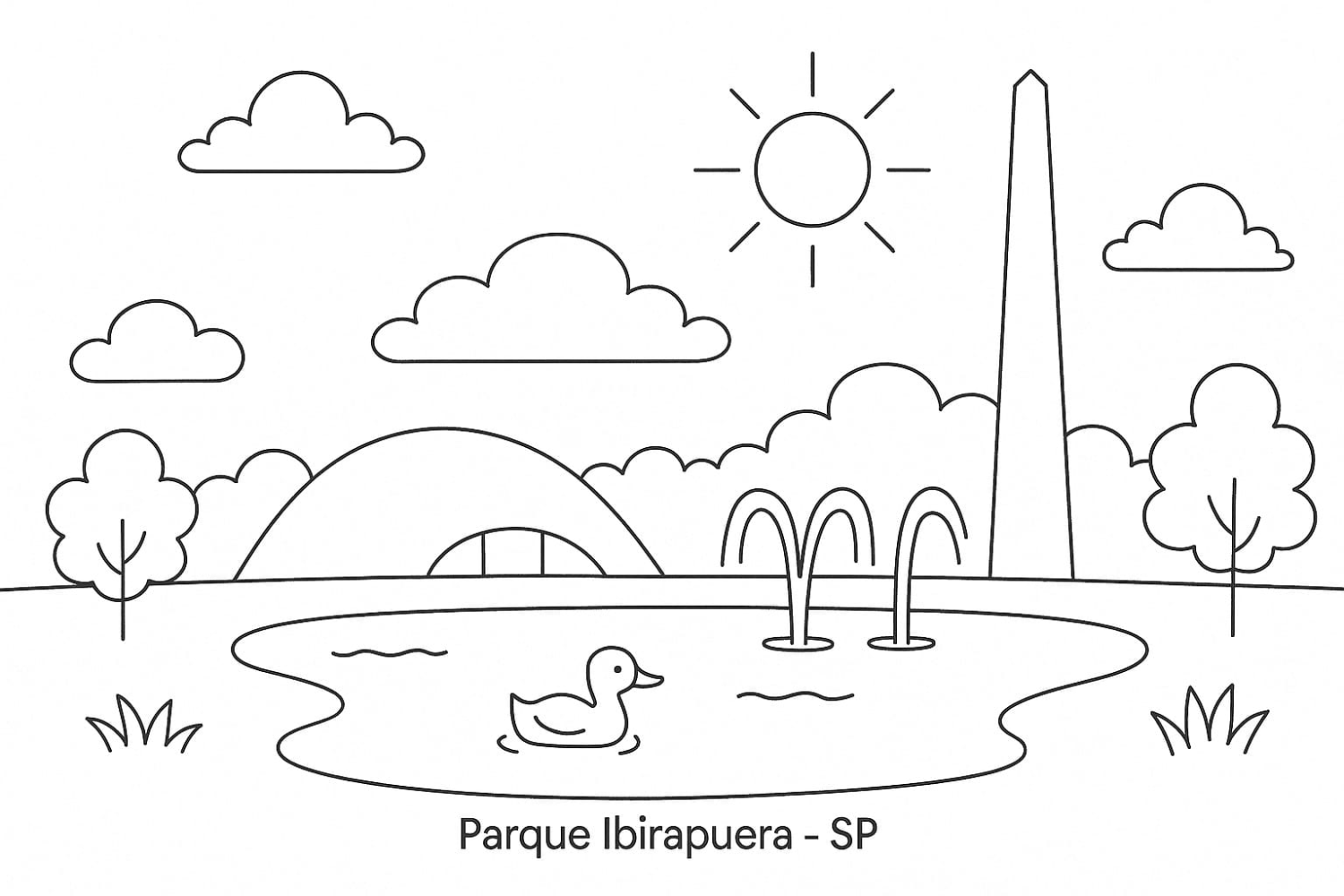 Explore a Tranquilidade do Parque Ibirapuera