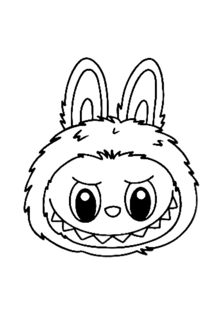 Explore a Furry Monster Head