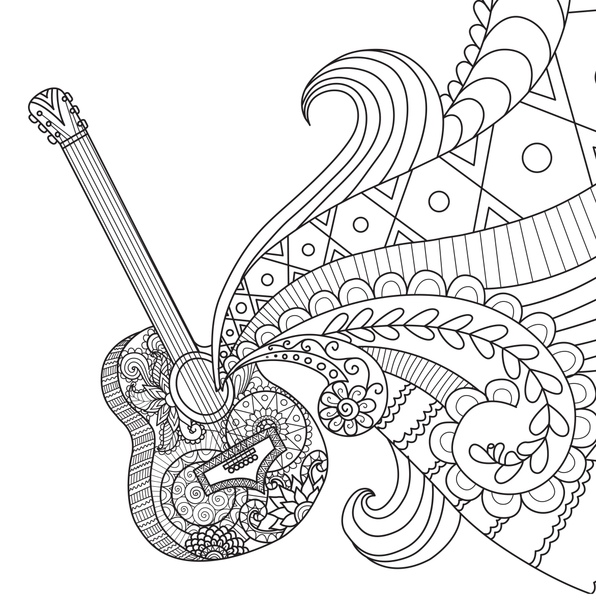 Explosão de Arte na Guitarra