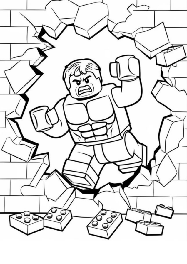 Explosão de Cor com o Hulk