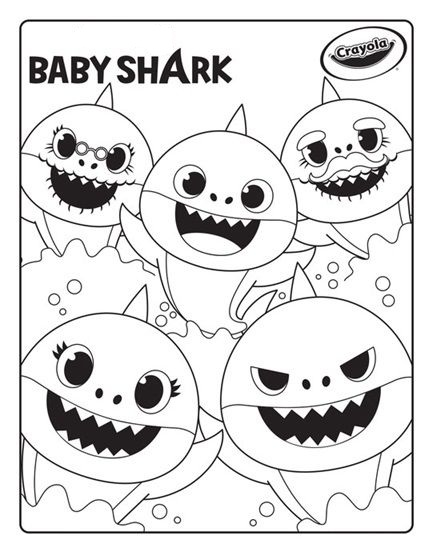 Família Baby Shark em Ação