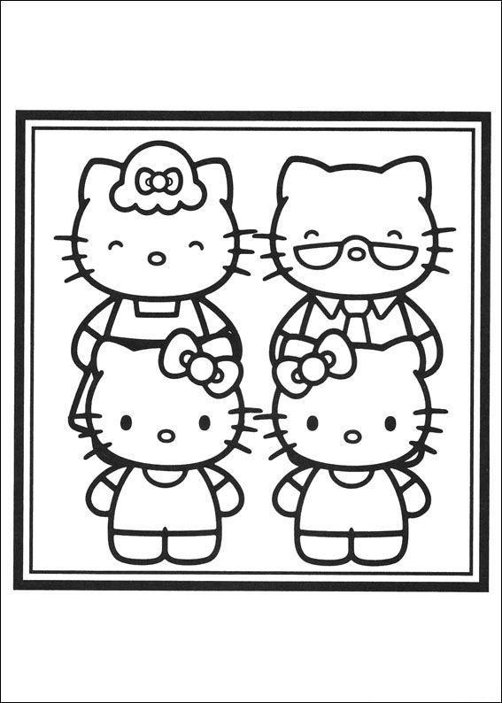 A Família Purr-fecta de Hello Kitty