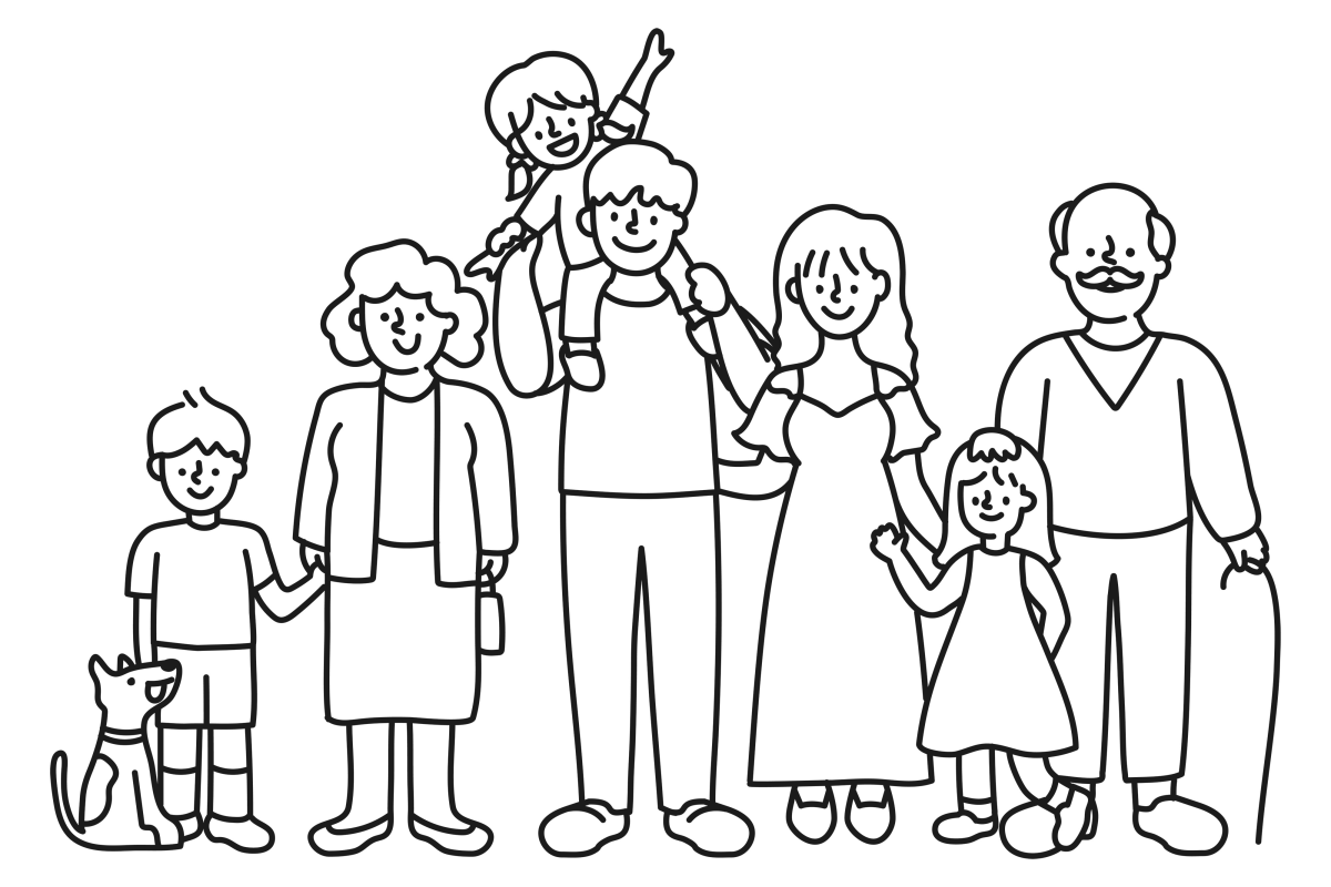 Uma Família Unida e Alegre