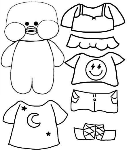 Fashion Divertido para o Paper Duck