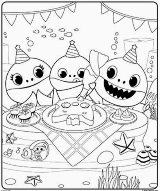Festa Animada com Baby Shark e Amigos