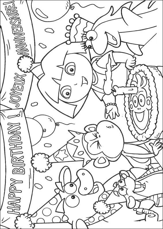 Festa de Aniversário com Dora e Amigos