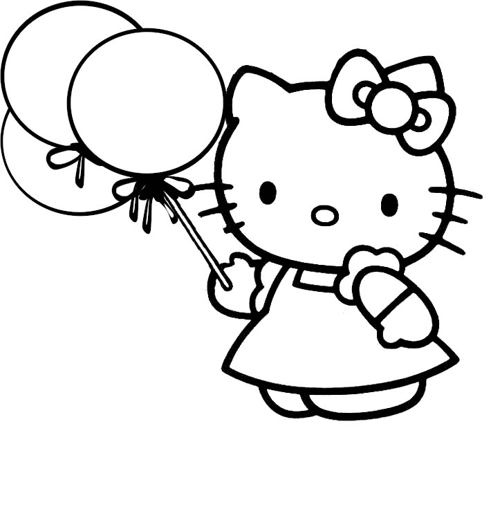 Festa Colorida com Hello Kitty