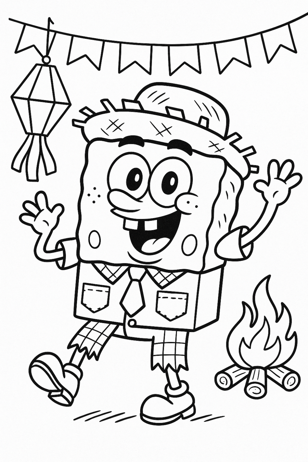 Festa Junina com Bob Esponja