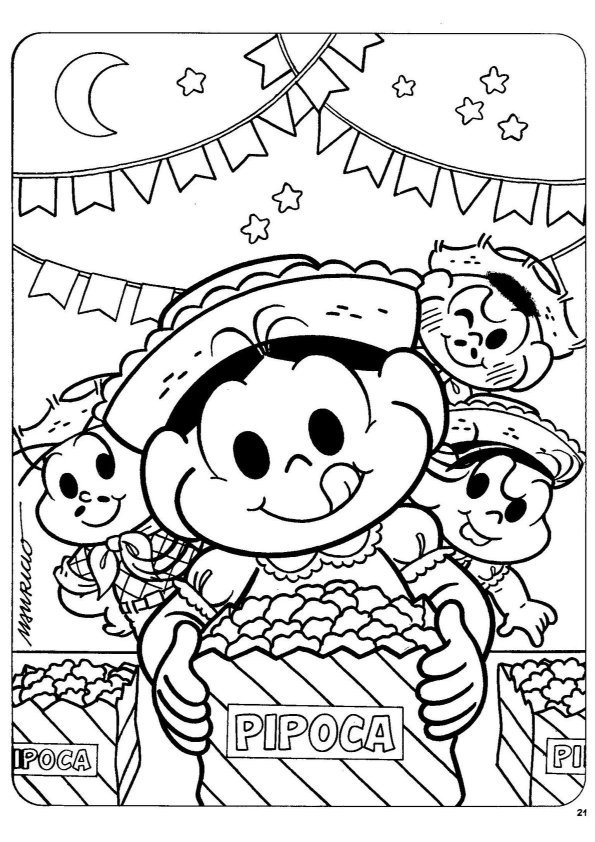 Festa Junina com Mônica e amigos