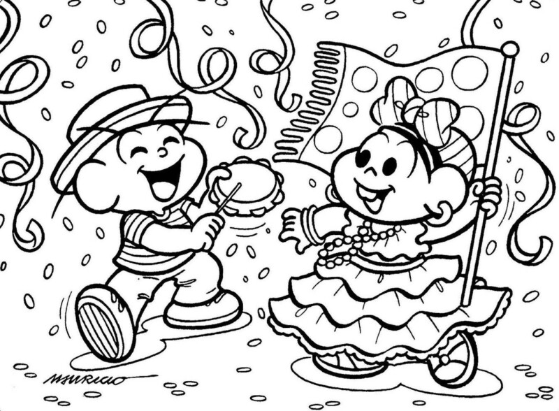 Festa Junina com Turma da Mônica