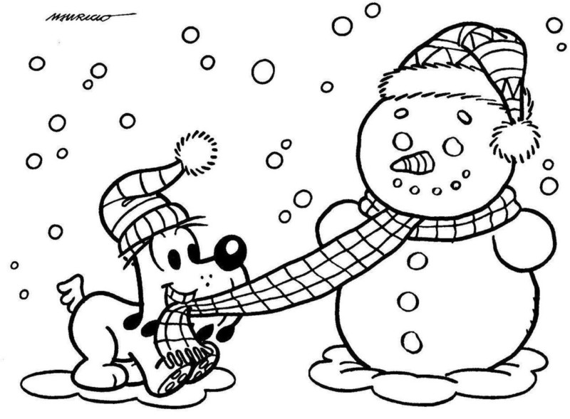 Bidu e o Boneco de Neve Divertido