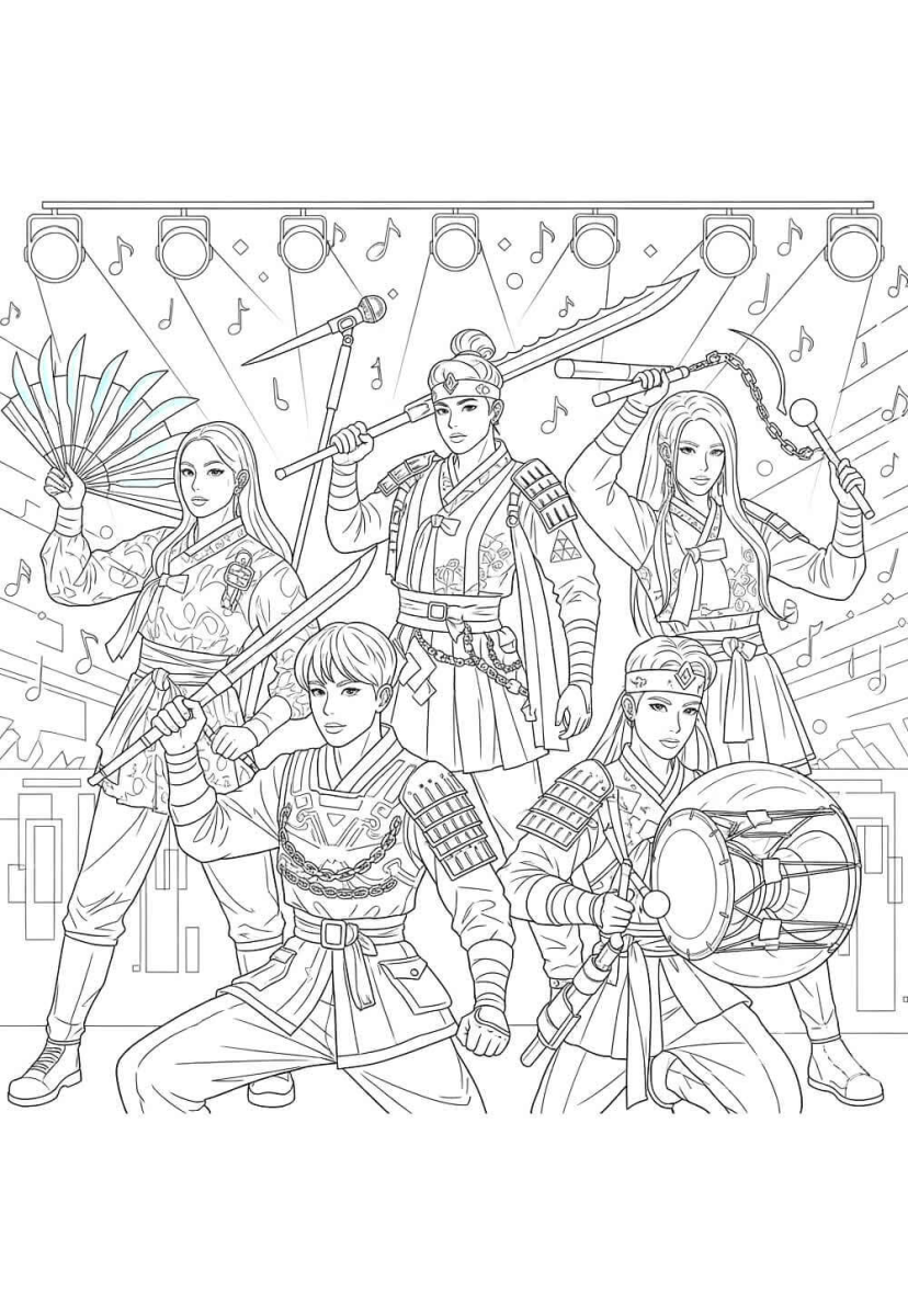 Força e Ritmo: Guerreiras do K-Pop em Ação