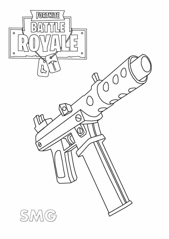 Fortnite SMG: A Arte da Estratégia em Cores