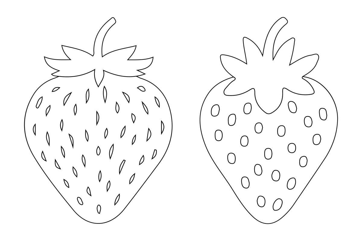 Frutas Deliciosas para Colorir