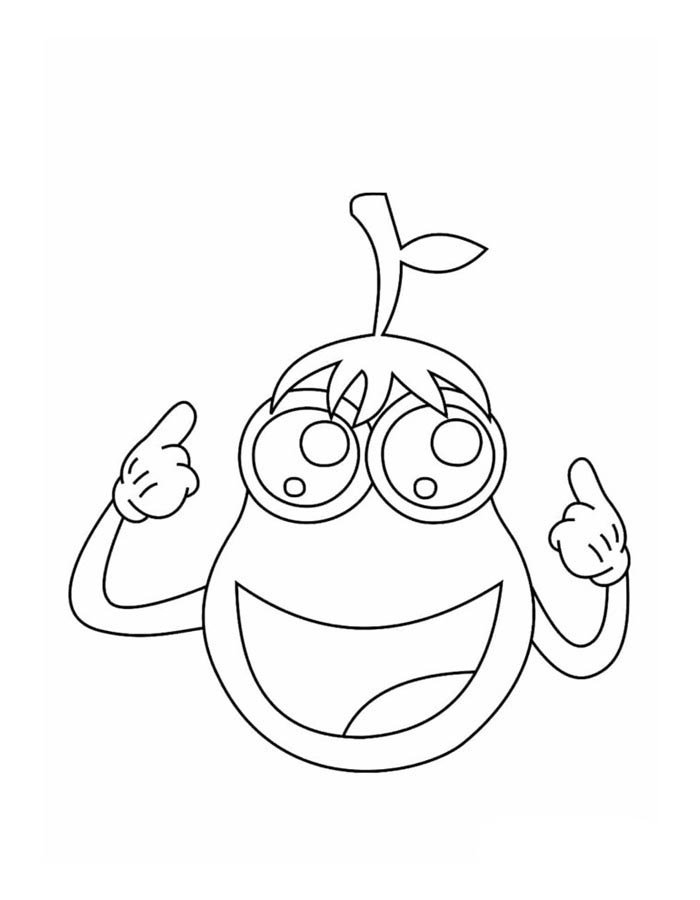 Frutinha Alegre Kawaii