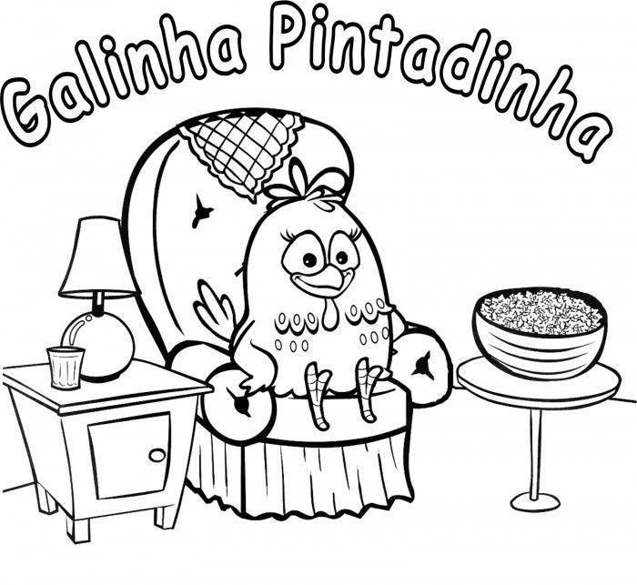 Galinha Pintadinha Relaxando