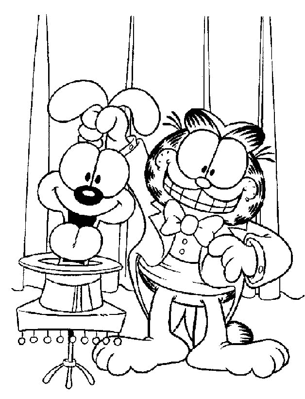 Garfield, o Mágico e Odie, o Coelho Encantado
