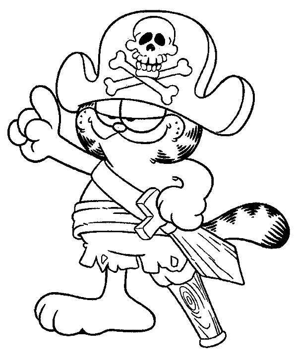 Garfield, o Pirata Aventureiro