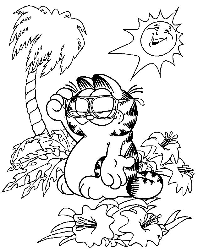 Garfield no Verão Tropical