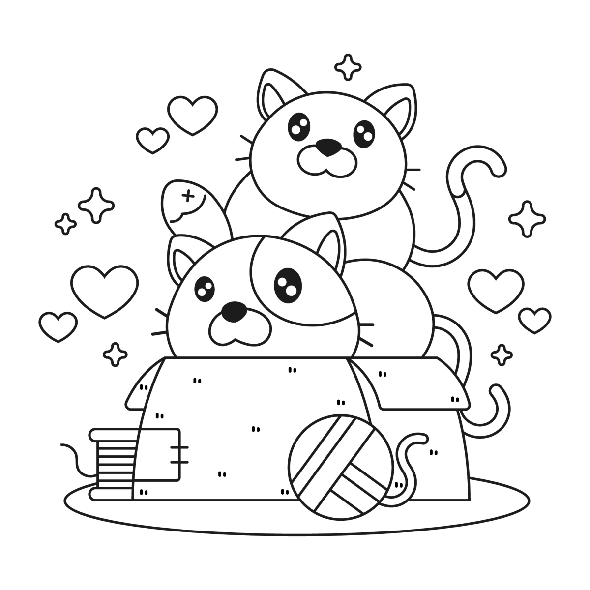 Gatinhos Brincalhões em Aventura Fofa