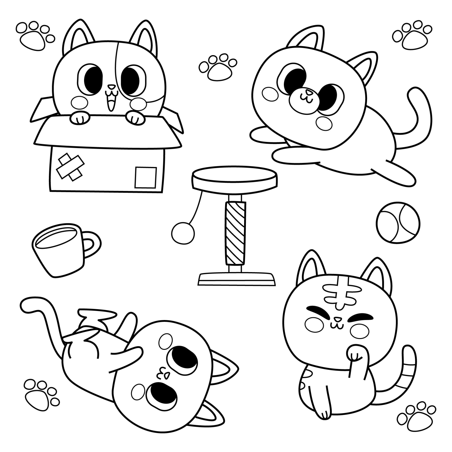 Gatinhos Brincalhões