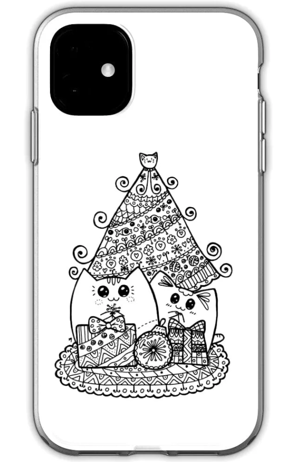 Gatinhos Festivos no Estilo iPhone